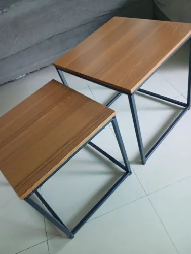 Mesa de centro industrial 2 em 1 lindíssima , só.130