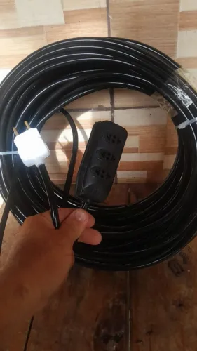 Extensão de cabo pp 2,5mm Tamanho 25 metros 