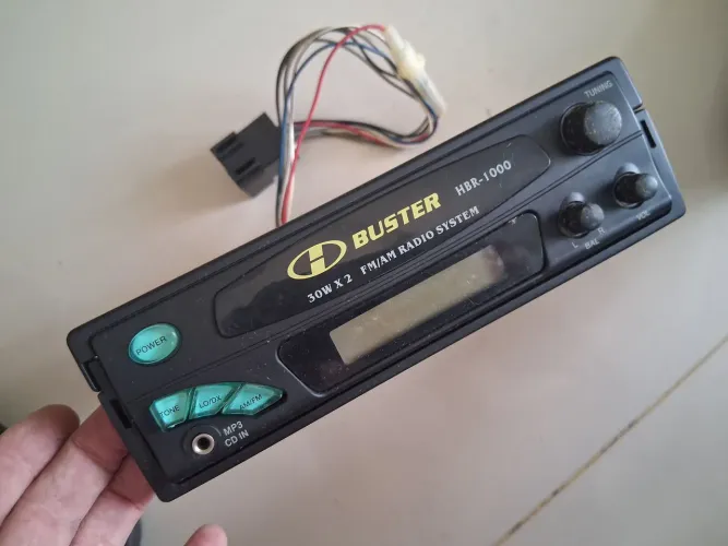 Rádio de Carro Buster ( NOVO )