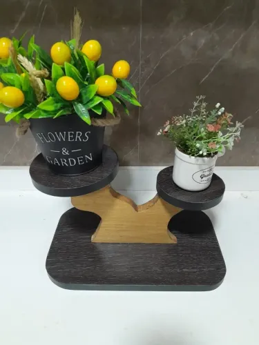 Suporte para vasos e decorações