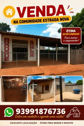 Ponto Comercial e Casa