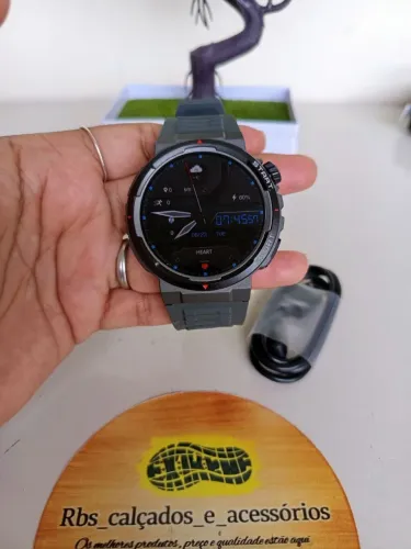 Smartwhatch zblaze original com tela amoled bateria de longa duração novo e lacrado
