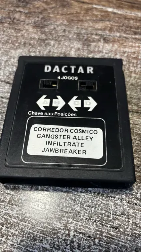 Cartucho Atari com 4 jogos