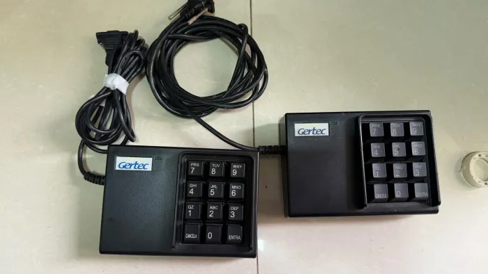 Teclado Gertec 12 teclas Pin Cal serial
