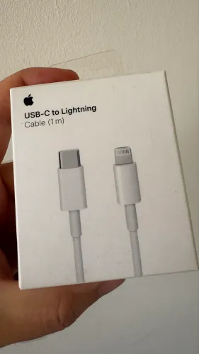 Cabo Lightning - Usb C original apple comprado fora