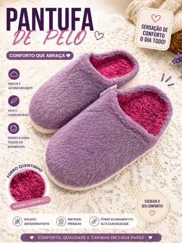 ? PANTUFAS SUPER QUENTINHAS ?