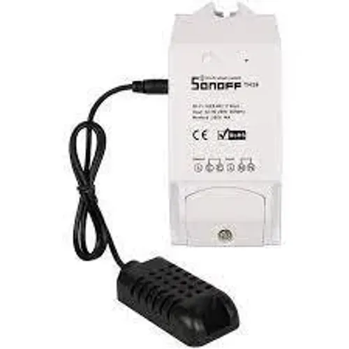 Sonoff TH10 Sonoff monitorar temperatura humidade liga e desliga aparelhos pelo Celular