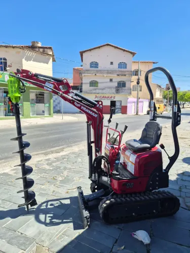 Mini escavadeira yanmar sv08 ano 2026