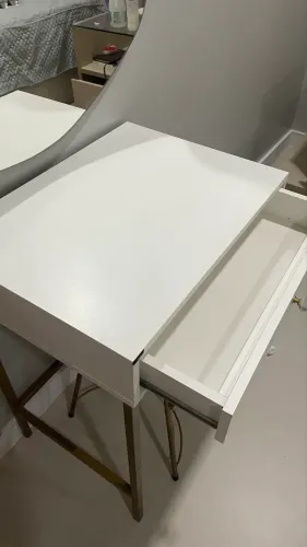 Penteadeira com banqueta de laço