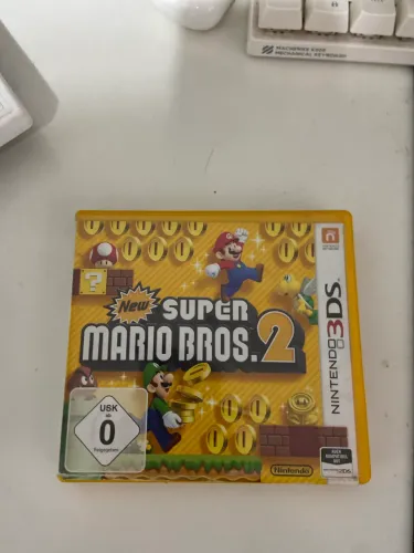 JOGO 3DS NA CAIXA: POKÉMON SUN E SUPER MÁRIO BROS 2