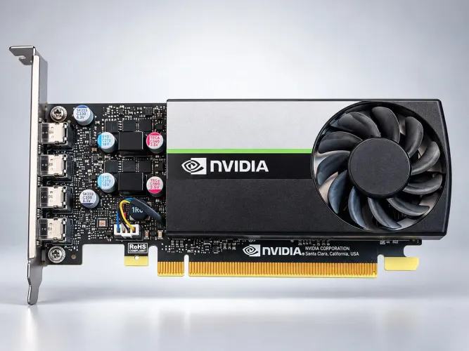 Placa de Vídeo NVIDIA T1000 - GPU Profissional