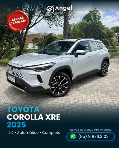 Toyota Corolla Cross XRE 2.0 16V Flex AUT 2025