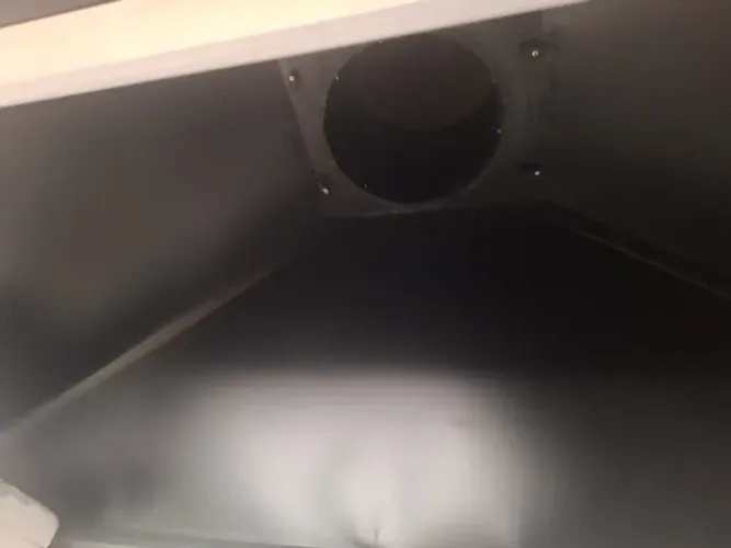 Coifa / Exaustor Grande (3,00m) em Preto Jateado