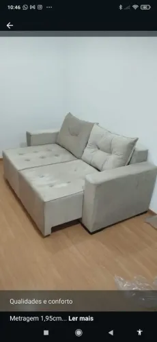 Sofá retrátil disponível 980 a vista com entrega grátis feira de Santana