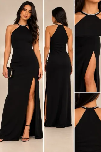 Vestido Madrinha Preto