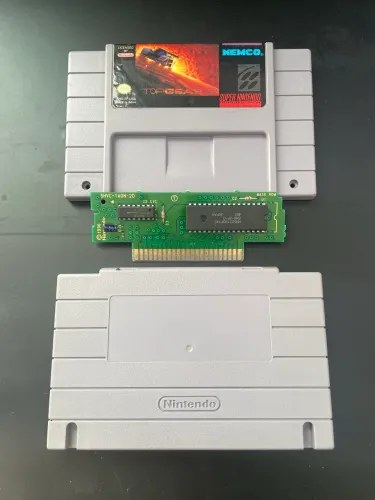 Top Gear 2 Original Snes 