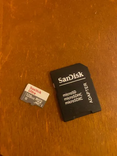 Cartão de memória 128gb