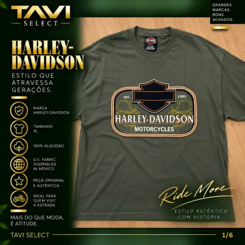 Camiseta Harley-Davidson Savannah - Georgia