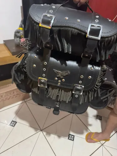 Alforge para moto custom