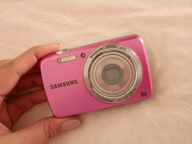 Câmera Digital Samsung 14.2 MP Rosa