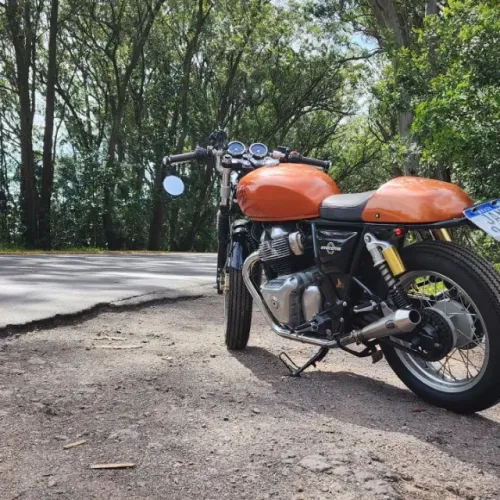 Royal Enfield 650 Interceptor - Visual Clássico, Pronta pra Rodar