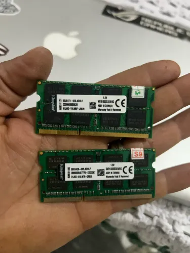 2 pentes memória RAM 16gb DDR3