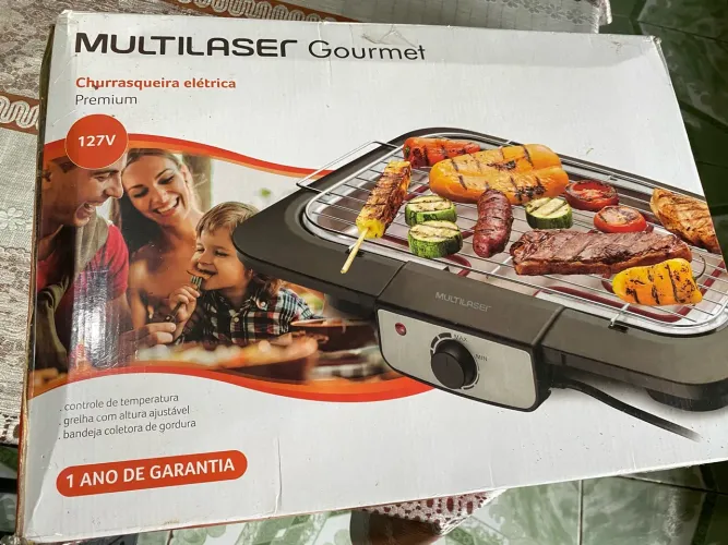 Vendo Churrasqueira Elétrica Multilaser