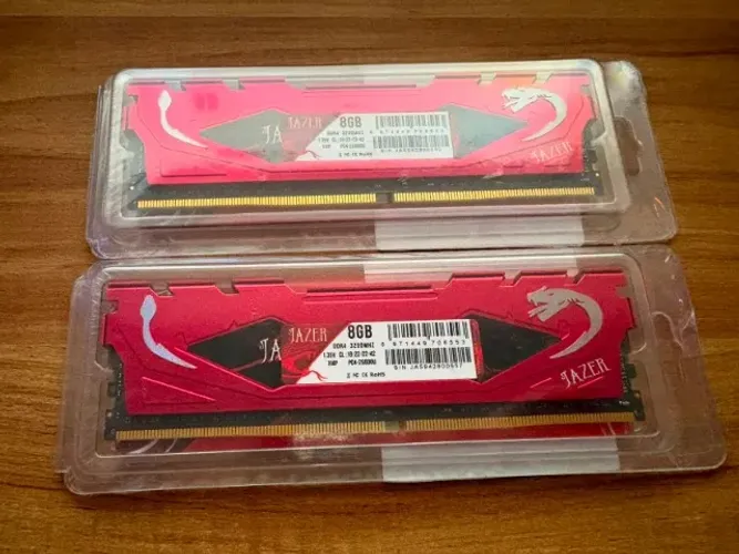 MEMORIA RAM DDR4 16GB(2x8) JAZER
