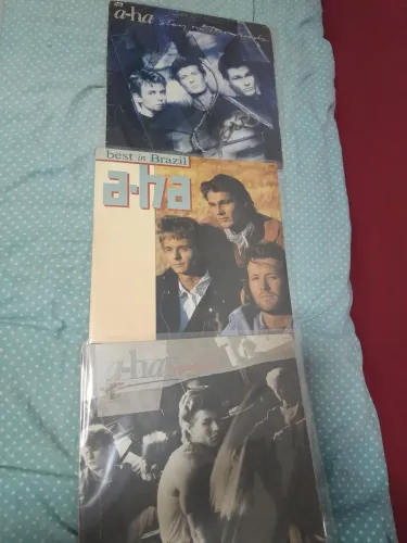 Vendo 03 discos/lps do A-HA
