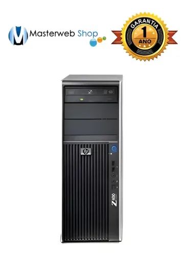 Workstation HP Z400 1x Quad 16GB DDR3 1TB de HD