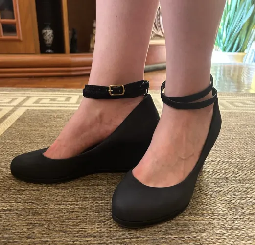 Sandália plataforma preta 36