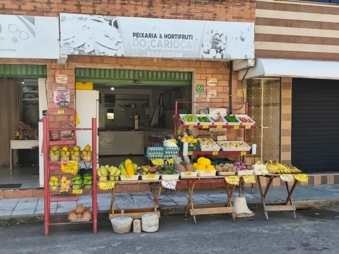 Ponto de Hortifruti e Peixaria