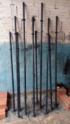Barra de agachamento e supino