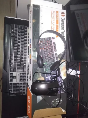 Teclado,mouse ,fone
