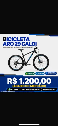 Bicicleta aro 29 em ótimo estado