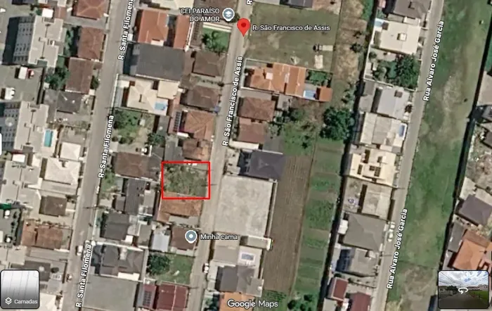 Lote no Aririu - 302M² Localização estratégica