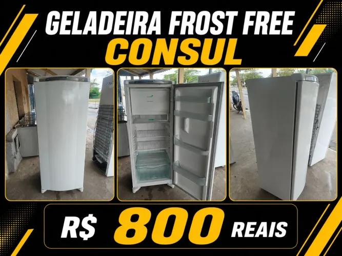 GELADEIRA FROST FREE CONSUL 1 PORTA 