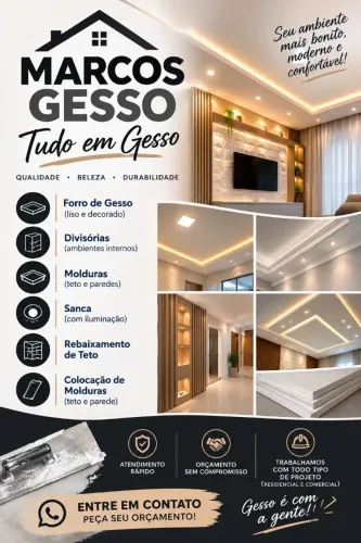 Todo em gesso