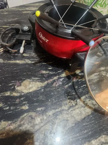 PANELA ELETRICA PARA FONDUE OSTER FUNCIONANDO!