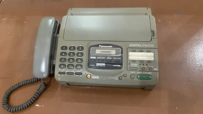 fax panasonic kx-f880 antigo