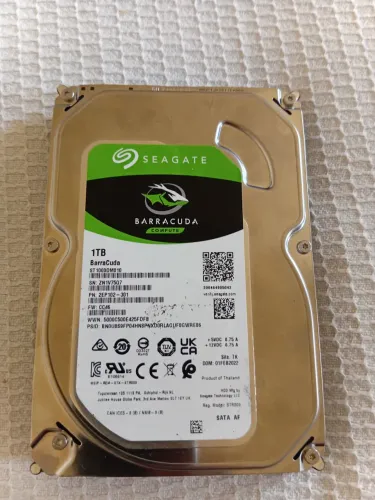 Vendo HD 1 TR, MODELO : SEAGATE BARRACUDA COMPUTE