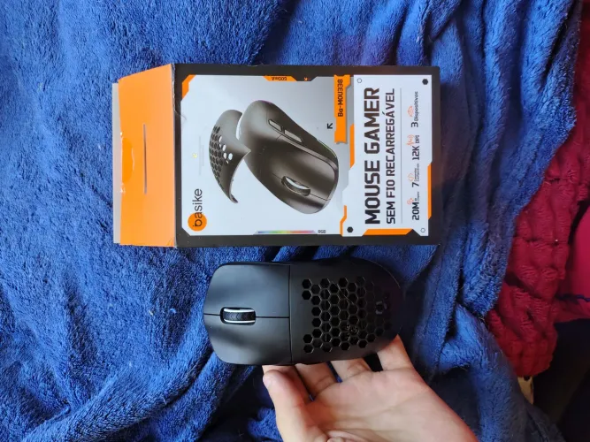 Mouse gamer sem fio 