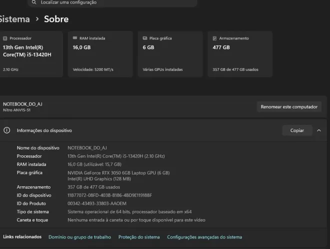 Vendo nitro v15