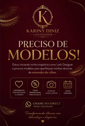 Preciso de modelos!