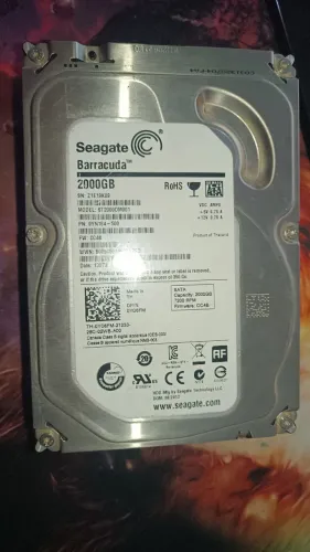 HD Seagate Barracuda SATA3.0 6Gb/s 7200RPM 2tB ST2000DM001 USADO