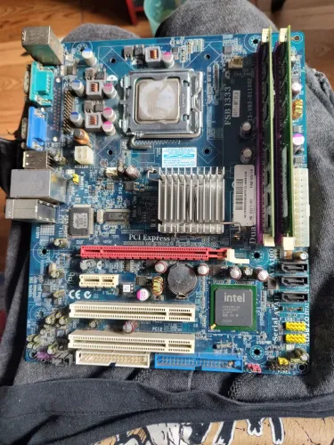 Placa mãe + processador + ram
