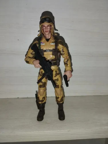 Action figure GI classified Dusty desert