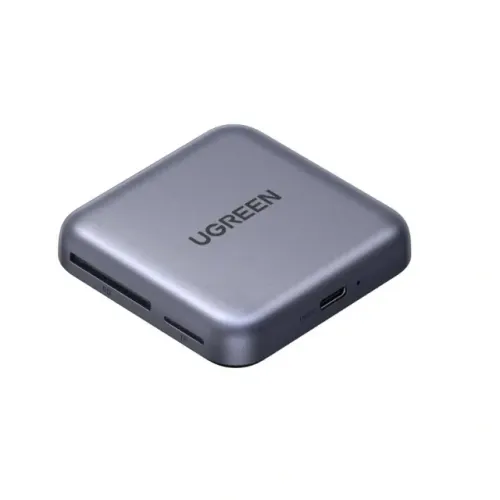 Leitor de Cartões Ugreen USB-C UHS-II SD, TF, PD 3.0 - CM898