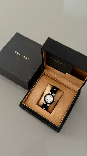 Bvlgari Aluminium 32 mm Quartz Original C/Certificado