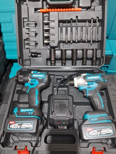 Kit furadeira parafusadeira e Chave de impacto